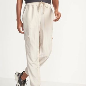 High rise cargo jogger (like new)